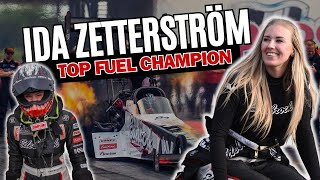 This is Ida Zetterström  European Top Fuel Champion [upl. by Venice]