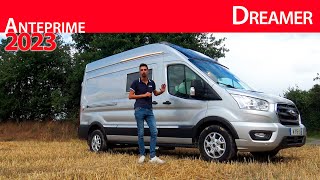 Anteprime camper 2023 Dreamer presenta il nuovo Select D51 su Ford e aggiorna alcune meccaniche [upl. by Amairam]