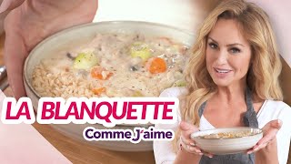 BLANQUETTE DE VEAU HEALTHY  Facile et délicieuse Ft Adriana Karembeu [upl. by Suertemed]