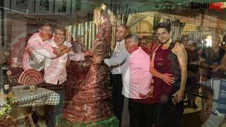 Cómo se hizo el Traje de Flamenca de Jamón Ibérico [upl. by Akim]