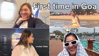 Life ki nayi shuruat❤️‍🩹 Goa vlog  My first flight ✈️ Manmeet Diaries [upl. by Tate]