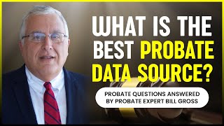 What is the best Probate Data Source [upl. by Carlye]