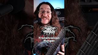 Darkthrone  Transilvanian Hunger guitar metal blackmetal [upl. by Sidnak288]