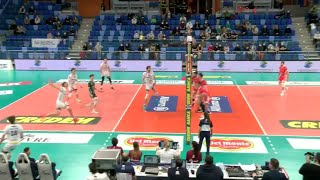 20022022 SuperLega  Lesordio in SuperLega di Alessandro Bovolenta [upl. by Cusack]