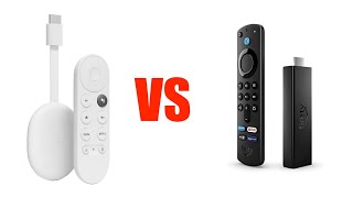 Chromecast Google TV vs Amazon Fire TV Stick 4K Max  Detailed Comparison [upl. by Ebba636]