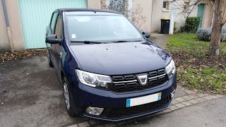 Dacia Sandero II 2019 POV drive [upl. by Curkell]