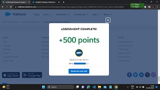 Install AppExchange Packages  Install AppExchange Packages trailhead solution  AppExchange error [upl. by Kenelm]