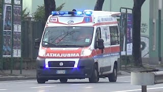 Ambulanza SARC in emergenza  Italian Ambulance Responding [upl. by Aniv]