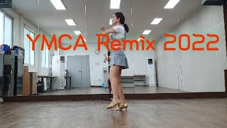 YMCA Remix 2022 Line Dance 32카운트 Beginner 초급 Village People amp DJ Tyson뒷모습 라인댄스 [upl. by Barram]