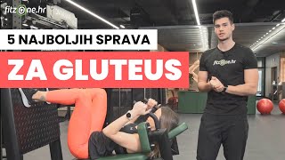 5 najboljih sprava za izgradnju GLUTEUSA u TERETANI🍑 [upl. by Hettie]