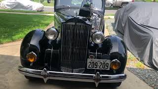 1937 Packard 120C with overdrive installed and engine overhauled [upl. by Sivartal557]