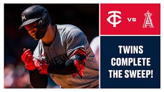 Twins vs Angels Game Highlights 42824  MLB Highlights [upl. by Hinkel]