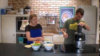 The ‘Magimix Le Duo Plus XL’ juicer in action [upl. by Nigle436]