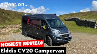 Our ELDDIS CV20 Campervan  A year on including VAN TOUR  HONEST REVIEW [upl. by Monreal147]