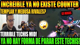 TECHISOR CONTRA MEDUSA Y TEMPLAR HEROES ANTI TECHIS NO AGUANTARON LAS MINAS 🎥  Dota 2 [upl. by Ilrebmik650]