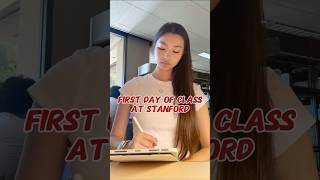 First Day of Class at Stanford dayinmylife collegelife vlog study studymotivation university [upl. by Oicirbaf]