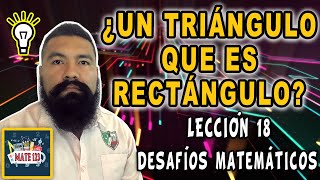 CUARTO GRADO  DESAFÍOS MATEMÁTICOS  LECCIÓN 18  ¿UN TRIÁNGULO QUE ES RECTÁNGULO  PÁG 37 [upl. by Adnaloy]