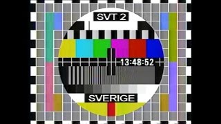 SVT2 testbild 19960108 Sweden [upl. by Ahsinek]