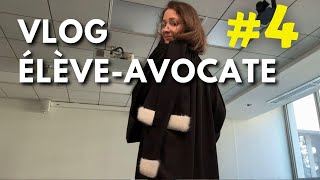 La ROBE dAvocat pour la 1ere fois  Vlog élèveavocate 411 [upl. by Okuy]