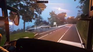 San Zeno di Montagna Cabview Setra 415GT HD [upl. by Neiman]