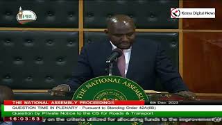 CS Murkomen clashes with MPs as he appears in Parliament to answer questions [upl. by Hentrich922]