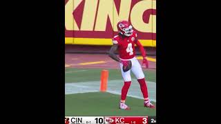 Touchdown Chiefs Bengals vs Chiefs nfl football sports [upl. by Yziar]