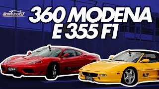 FERRARI 355 F1 E 360 MODENA  ESPECIAL 55  ACELERADOS [upl. by Nahtiek293]