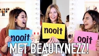 NOG NOOIT HEB IK OOIT Met Joy van BEAUTYNEZZ [upl. by Rossuck280]