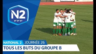 26ème journée  National 2B  Tous les buts [upl. by Ameen92]