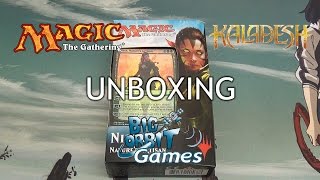 Magic the Gathering Kaladesh  Nissa Natures Artisan Planeswalker Deck Unboxing [upl. by Aranat]