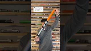 The Orange Jedi Electronic Lightsaber from 2002 lightsaber starwars toys collector [upl. by Eical]