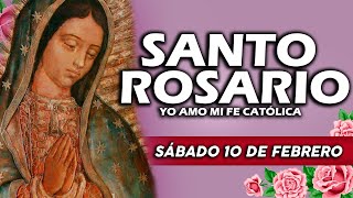 ❤️SANTO ROSARIO DE HOY SÁBADO 10 DE FEBRERO DE 2024🌷 Rosario  Yo Amo❤️Mi Fe Católica✞ [upl. by Nnarefinnej]