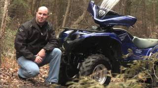 2009 Yamaha Grizzly 700 EPS Silver Tip Edition Review [upl. by Tadich]