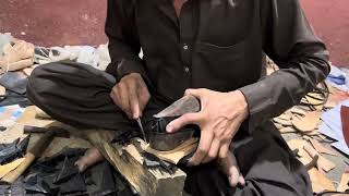 Crafting Oxford Bespoke Wholecut Shoes  Handmade Leather Shoemaking Tutorial [upl. by Lajes]