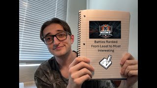 URL NOME 14 Battles Ranked from Least to Most Interesting [upl. by Kimmel]