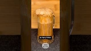 Receta HARRY POTTER ⚡️ CERVEZA de MANTEQUILLA 🍺 recetasfaciles harrypotter [upl. by Ahsie]