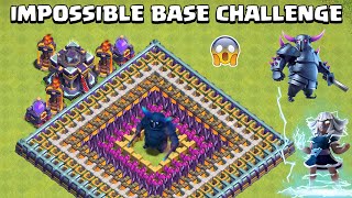 IMPOSSIBLE INFERNO BASE CHALLENGE  CLASH OF CLANS [upl. by Eanil]