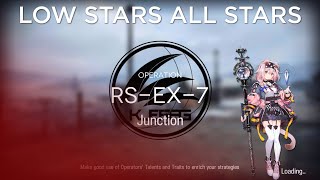 【Arknights】 RSEX7 Challenge Mode Low Rarity Guide [upl. by Hatty]