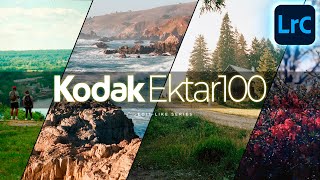 How to Create the KODAK EKTAR 100 Look in Lightroom Classic Tutorial Preset [upl. by Jeri]