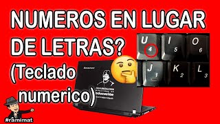 Teclado Escribe Números en Lugar de Letras en Lenovo E47g de Profesor [upl. by Netti943]