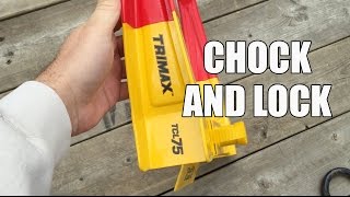 Trimax TCL75 Trailer Lock [upl. by Tama]