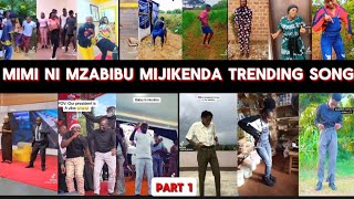 Mimi Ni Mzabibu Mijikenda Challenge  Best TikTok Compilations Trending Song  Swahili Songs TikTok [upl. by Bain]