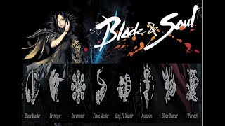 Blade and Soul  All Classes Overview [upl. by Atirak]