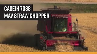 CaseIH 7088 MAV Straw Chopper  2012 [upl. by Starla]