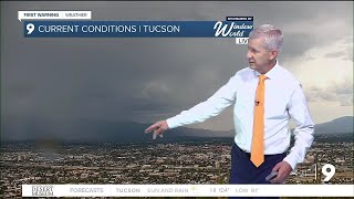 Monsoon activity in and around Tucson Tuesday July 2 [upl. by Notserk352]