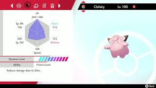 Clip ngắn về clefairy  friend guard [upl. by Allwein]