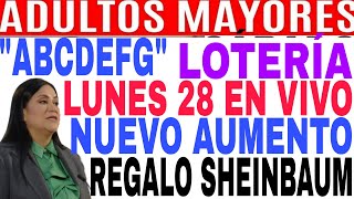 🔥EN VIVO HOY SALIO FECHAS LETRAS CALENDARIO 📆 PAGOS🎉 ADULTOS MAYORES 65 💥 [upl. by Cariotta]