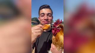 Eat A Chicken In Front Of A Chicken 🐔 [upl. by Iroak]