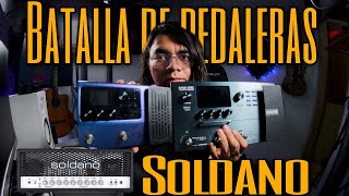 🔥BATALLA DE PEDALERAS🔥Valeton GP100 Vs NUX MG30  SOLDANO SLO 100 [upl. by Levison]