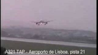 Windy Landing in Lisbon [upl. by Birch]